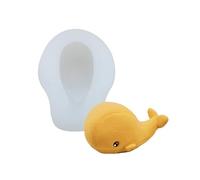 Grande stampo in silicone a forma di balena per creare torte uniche a forma di animale dessert accessori da forno per la casa decorazione per torte per feste di compleanno