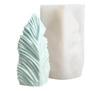 Grande Stampo In Silicone A Forma Di Ventaglio Di Conchiglie 3D, Stampo Per Geometriche A Forma Di Onda Di Corallo Foglia Per Sapone Fai Da Te, Gesso, Resina, Aromaterapia, Decorazione D