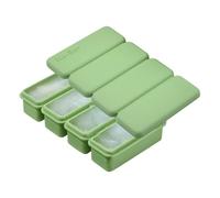 Grande stampo per cubetti di ghiaccio con coperchio, grande formato per congelatore | stampo in silicone per grandi cubetti di ghiaccio con facile rimozione per bevande fredde