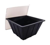 Grande stampo per ghiaccio in silicone per ghiaccio grande vasca da bagno, rinfrescante per bevande con coperchio antiaderente per uomini donne adulti spiaggia pic-nic