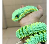 Grande statua dell'occhio di serpente stampata in 3D da 37,4 cm/60 cm - perfetta per decorazioni per la casa, l'auto, le feste, l'artigianato e regali unici, materiale PLA, occhi casuali 60 cm giallo 