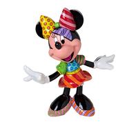 GRANDE statuetta di Britto Disney Minnie Mouse, divertente e civettuola dal desi