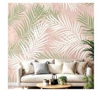 Grande stencil da parete con foglie tropicali per dipingere giungla, 30 x 20 cm, design con palme sulle pareti, modello riutilizzabile per fai da te, decorazione domestica, artigianato, parete, legno