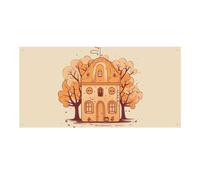 Grande striscione con albero che abbraccia il cartello da appendere alla parete, sfondo per feste di compleanno, per Capodanno, laurea, matrimonio, festa di compleanno, decorazione, 120 x 60 cm