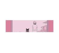 Grande striscione per feste con persone e gatti, da appendere alla parete, sfondo per feste di compleanno, per Capodanno, laurea, matrimonio, festa di compleanno, decorazione, 120 x 30 cm
