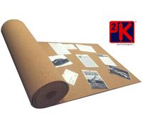 Grande Sughero Rotolo 1 x 1850mm x 500mm - 6mm Spesso Bacheca (0004) T48Post