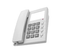 Grande supporto della parete della camera di albergo del bottone del telefono fisso con filo semplice per le camere degli ospiti con chiaro suono uditivo