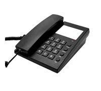 Grande supporto della parete della camera di albergo del bottone del telefono fisso con filo semplice per le camere degli ospiti con chiaro suono uditivo