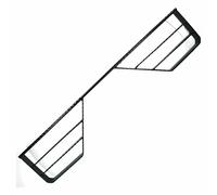 Grande supporto gancio di traino doppio passo di accesso nero pickup furgone ...