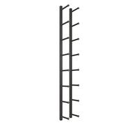 Grande supporto organizer per tappetino da yoga, supporto da parete per tappetini da ginnastica a 6/9 livelli, mensola multiuso per studi di palestra, garage, dimensioni 75 cm (225 cm)