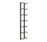 Grande supporto organizer per tappetino da yoga, supporto da parete per tappetini da ginnastica a 6/9 livelli, mensola multiuso per studi di palestra, garage, dimensioni 75 cm (195 cm)