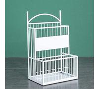 Grande supporto per ombrelli in metallo per l'ingresso, rack del cappotto interno con vassoio dell'acqua, supporto per risparmio di spazio per bastoni e canne da passeggio, design moderno per la conse