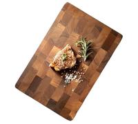 Grande tagliere in legno di albero di camelia for carne, formaggio, verdure e pane