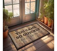 Grande tappetino da bagno - You Came So Quickly That's What She Said | Deck/impermeabile da cucina, tappetini per portico per porta d'ingresso all'aperto, antiscivolo per bagno e pelliccia, cucina e