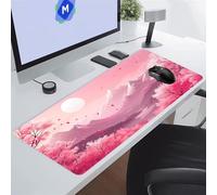 Grande Tappetino per il Mouse da Gioco Alberi Sun Mountain Tappetino Mouse XXL 1200x600x2 mm Grandi Tappetino di Protezione Scrivania Tappetini per Tastiera Esteso Allargato per Ufficio e Gaming