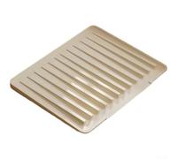 Grande tappetino per lavello da cucina, 40 x 30 cm, base antiscivolo | Drenaggio ripido gradiente, impedisce la formazione di ristagno, parte inferiore ventilata, circolazione dell'aria