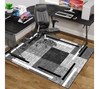 Grande tappetino per pavimenti non slip per sedie da gioco e sedie da gioco - tappetino rettangolare per pavimenti in legno e moquette, 180 x 210 cm, protezione per moquette, ideale per l'uso di