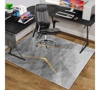 Grande tappetino per sedia da ufficio in gomma non slip-protezione per pavimenti per difesa da usura per tappeti e superfici dure, tappetino da gioco da gioco 150 x 160 cm per casa e ufficio FANDIAO