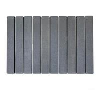 Grande tappetino scolapiatti in pietra per tappetino resistente al calore per animali domestici, piattino per piante, tappetino da bagno, 60 x 39 cm (grigio scuro)