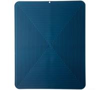 Grande tappetino scolapiatti in silicone, 3 pezzi, 40 x 50 cm, ispessito | Struttura spessa, resiste al calore fino a 230 °C, protezione robusta, confezione da 3 pezzi, essenziale per la cucina