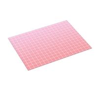 Grande tappetino scolapiatti per bancone della cucina, 45,7 x 61 cm, con stampa a griglia ombré, assorbente, in microfibra, per bancone della cucina, tappetino antiscivolo con anello per appendere