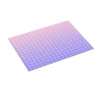 Grande tappetino scolapiatti per bancone della cucina, 45,7 x 61 cm, con stampa a griglia ombré viola, rosa, assorbente in microfibra, tappetino per scolapiatti per cucina, tappetino antiscivolo con