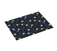 Grande tappetino scolapiatti per bancone della cucina, 45,7 x 61 cm, stampa stelle nel cielo notturno, tappetino assorbente in microfibra per scolapiatti da cucina, tappetino antiscivolo con anello