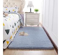 Grande tappeto in peluche 400 x 200 cm, lavabile, a pelo lungo, per soggiorno o camera da letto, morbido tappeto per camera da letto, accogliente decorazione per la casa.