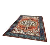 Grande tappeto riscaldato elettrico, tappeti riscaldanti vintage, tappetino riscaldato con timer e temperatura regolabile, cuscinetto riscaldante elettrico a calore istantaneo(80x120cm)