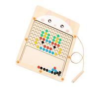 Grande tavola da disegno magnetica, tavola da disegno magnetica in legno - Scheda da disegno conteggio magnetico per bambini di apprendimento | Tavole da disegno di puzzle magnetiche in legno coppia