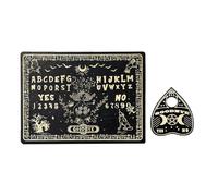 Grande tavola parlante in legno con planchette pendoli rabdomanzia divinazioni messaggio stregoneria fornitura parlare con planchette riunioni di famiglia forniture di gioco