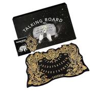 Grande tavola spirituale in legno per rabdomanzia, strumento per raccontare i messaggi, parlare, tavola spirituale con planchette mistico gioco di rifornimento teschio con planchette