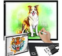 Grande tavoletta grafica USB LED A3 per la pittura e lo schizzo