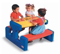 Grande tavolo da picnic per bambini Little Tikes - Colori primari