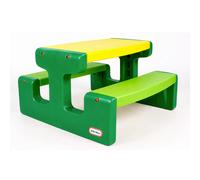 Little Tikes Tavolino da Picnic grande - Fino a 6 posti - Per i compiti, i lavoretti e il gioco - Colore Evergreen