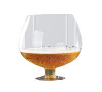 Grande tazza di vetro, bicchiere da vino gigante con stelo enorme, bicchieri da birra grandi, bicchieri in vetro massiccio pesante, bicchieri tradizionali da birra, bicchieri da cocktail per caffè,