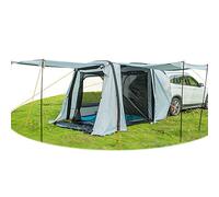 Grande tenda leggera 4 stagioni, Outdoor Inflatable Car Tent Tailgate Awning Grey SUV Sedan RV 3-4 Person Camping Travel
