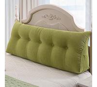 Grande testiera cuscino per letto per testiera da lettura cuscino da comodino divano cuscino lungo 100x50x20cm cuscino triangolare schienale posizionamento cuneo cuscino supporto schienale cuscino
