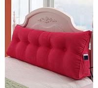 Grande testiera cuscino per letto per testiera da lettura cuscino da comodino divano cuscino lungo 80x50x20cm cuscino triangolare schienale posizionamento cuneo cuscino supporto schienale cuscino