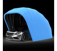 Grande tettoia per auto completamente automatica, garage portatile resistente, tenda da garage per tutte le condizioni atmosferiche, per auto, camion, barca, 6 x 2,5 x 2,5 m