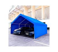 Grande Tettoia Per Posto Auto Esterno, Tettoia Per Posto Auto Resistente Con Telaio Rinforzato Per Auto, Camper, SUV, Trattori(Blue,16x16x6.5ft)