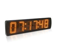 Grande timer da gara digitale a LED, timer elettronico da gara sportiva con cronometro e conto alla rovescia Molteplici modalità(Yellow Timer)