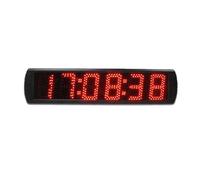 Grande timer da gara digitale a LED, timer elettronico da gara sportiva con cronometro e conto alla rovescia Molteplici modalità(Red Timer)
