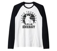 Grande Toro Energia Toro Segno Zodiacale Aprile Maggio Compleanno Maglia con Maniche Raglan
