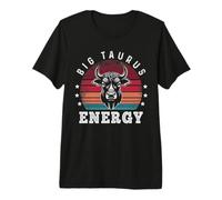 Grande Toro Energia Toro Segno Zodiacale Aprile Maggio Compleanno Maglietta Premium