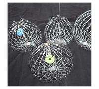 Grande trappola per granchi, resistente e resistente, collapsible Fishing Cage for Crab Shrimp Lobster, Big Size Underwater Net with Strong Rope for Saltwater Freshwater Fishing (65 cm)