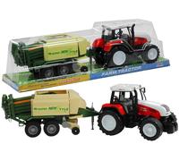 Grande trattore con rimorchio attrezzo agricolo 65 cm