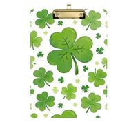 Grande trifoglio bianco acrilico Appunti scrittura Pad per la scuola dimensioni 9 x 12