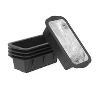 Grande Vassoio Per Cubetti Di Ghiaccio In Silicone, Stampo Rettangolare Con | Ogni Cubo Da 5x5 Cm Si Scioglie 3 Volte Più Lentamente Del Ghiaccio Standard: Niente Più Whisky Acquoso O Cocktail Diluiti