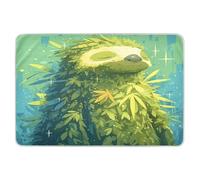 Grande verde bradipo extra grande, riutilizzabile, per vasino, tappetino per urinare, impermeabile, a prova di perdite, ad asciugatura rapida, pannolini per neonati e bambini piccoli, 132,1 x